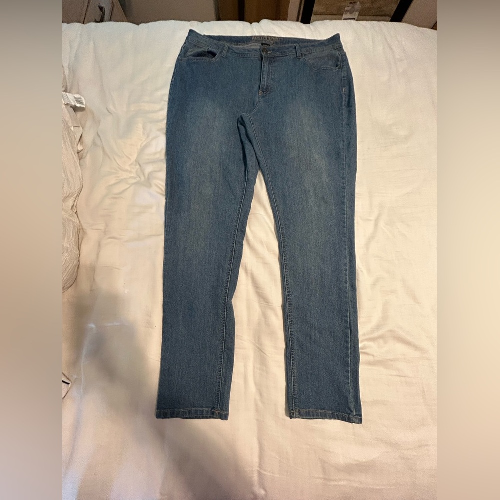 Ashley Stewart skinny jeans